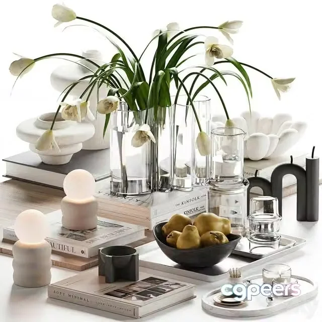 3ds Max Free – Decorative Set 122
