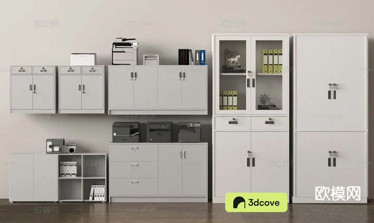 File cabinet filing cabinet information cabinet printer