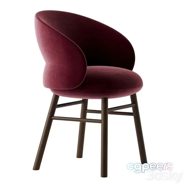 3ds Max Free – Pottolo dining chair by Alki