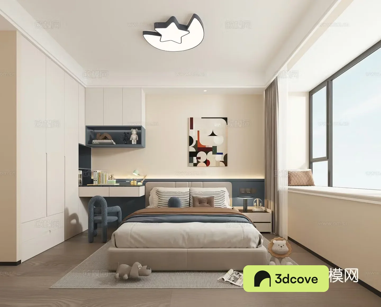 Modern children’s room