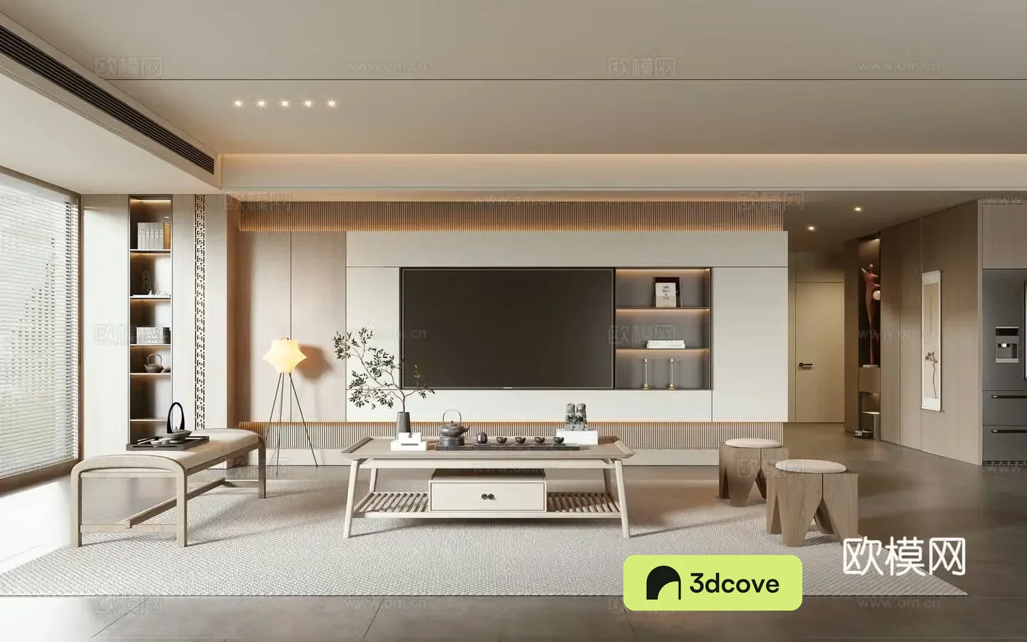 New Chinese living room