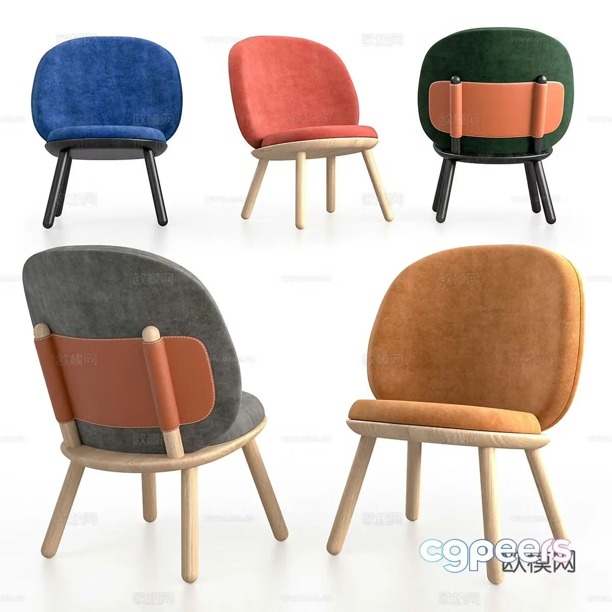 Leisure chair 3d model