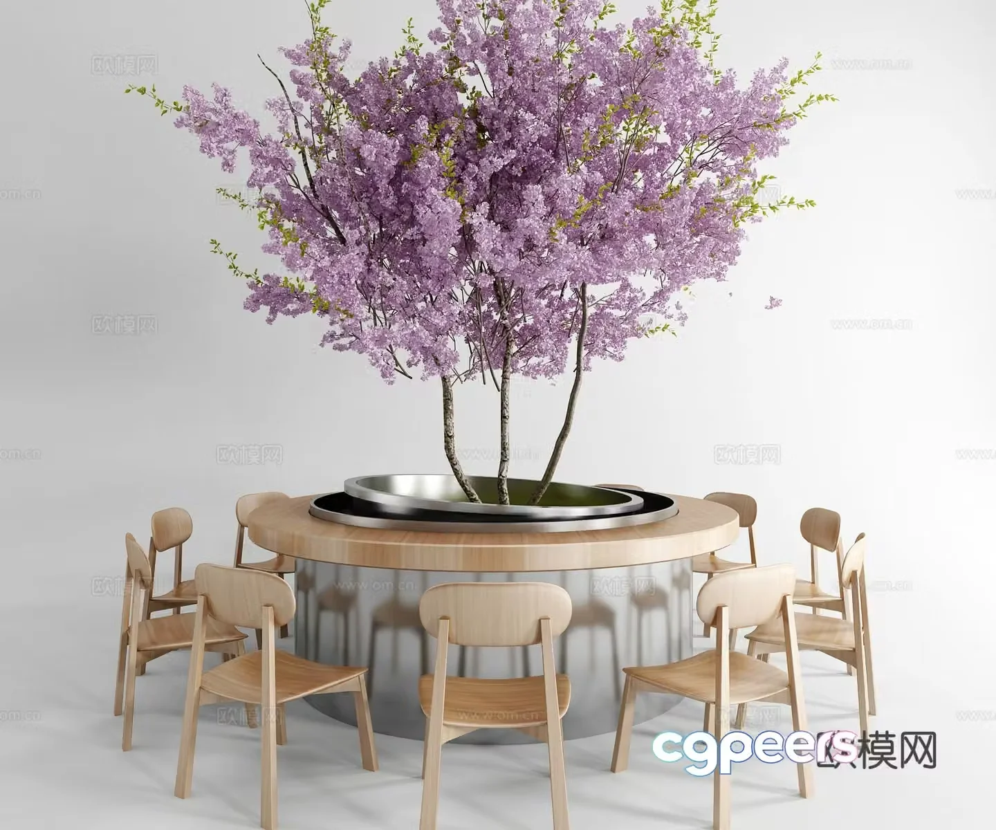 Leisure tables and chairs Negotiation tables and chairs 3d model