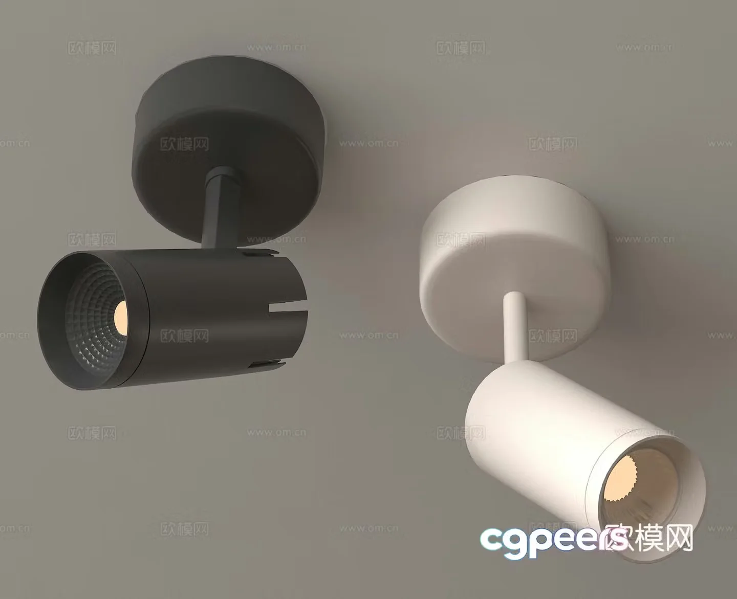 Spotlight Downlight 3D Model