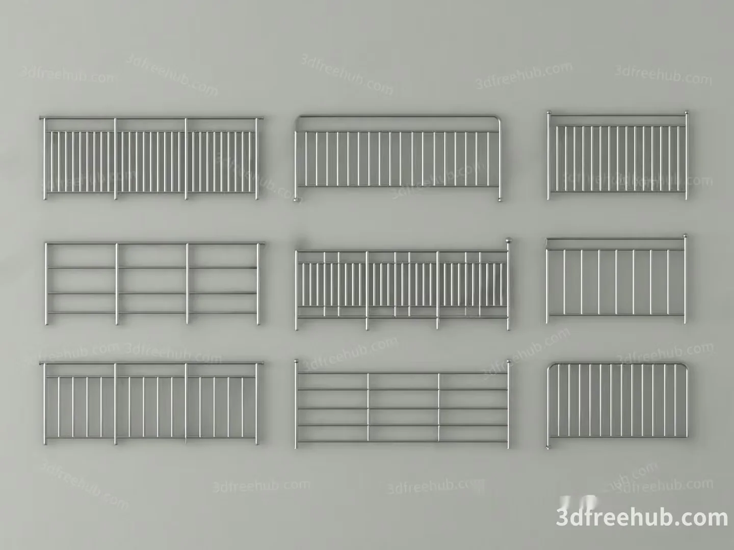 3D Baby Cribs 3D Model – 22009 – VRAY Render