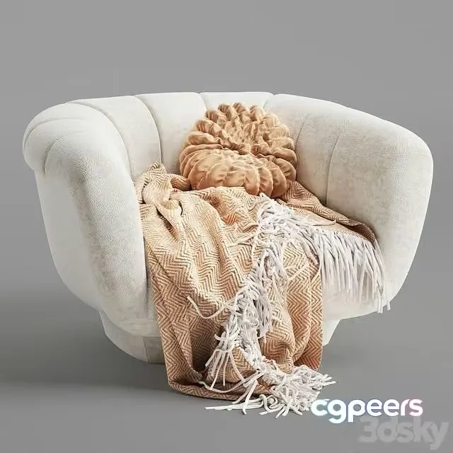 3ds Max Free – Odea armchair
