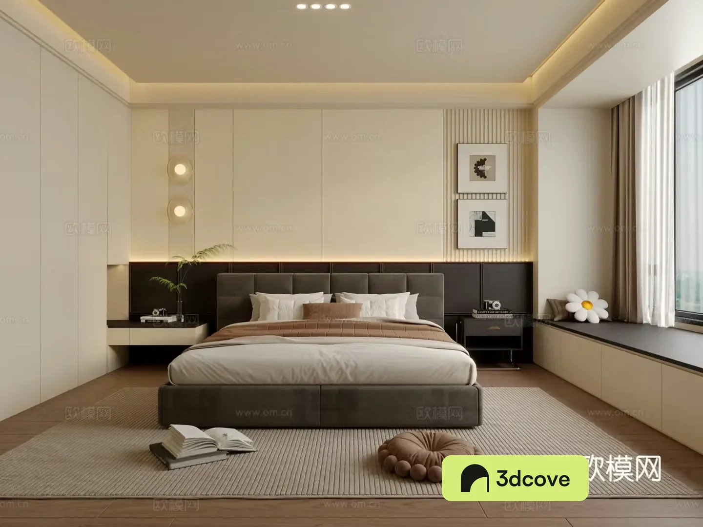Modern bedroom