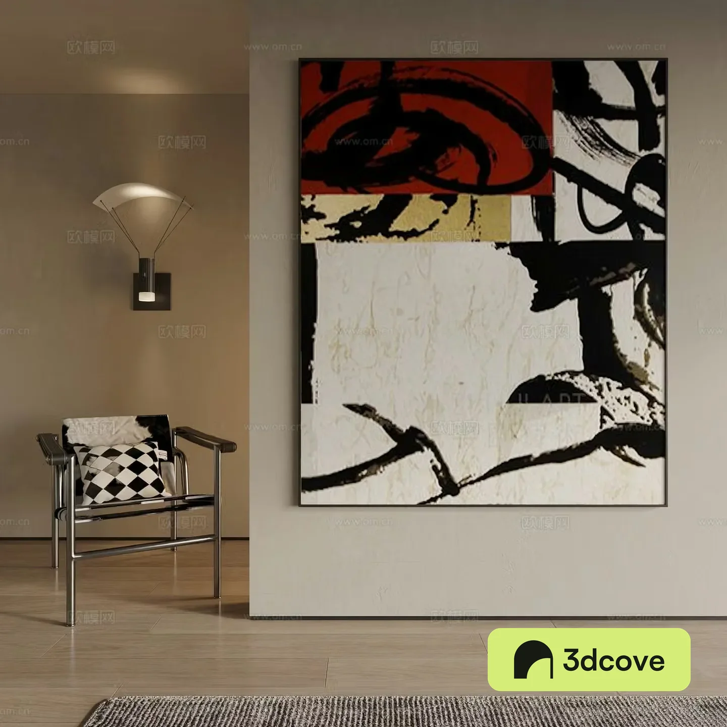 Modern decorative painting