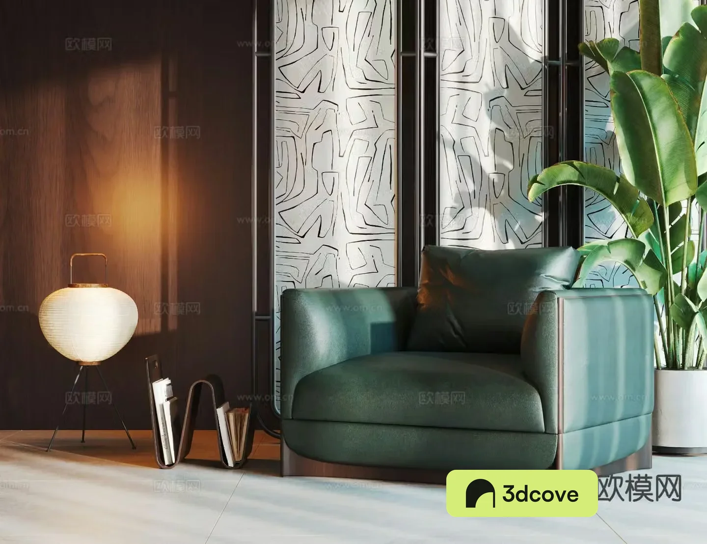 Modern single sofa leisure sofa