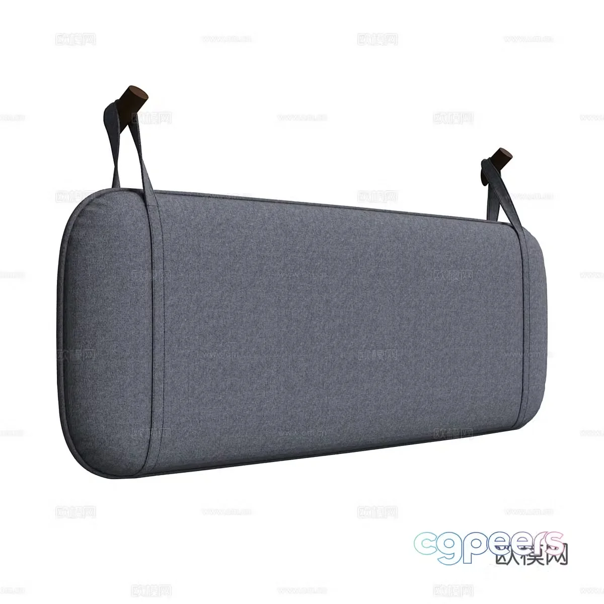 Bedside backrest soft bag 3d model
