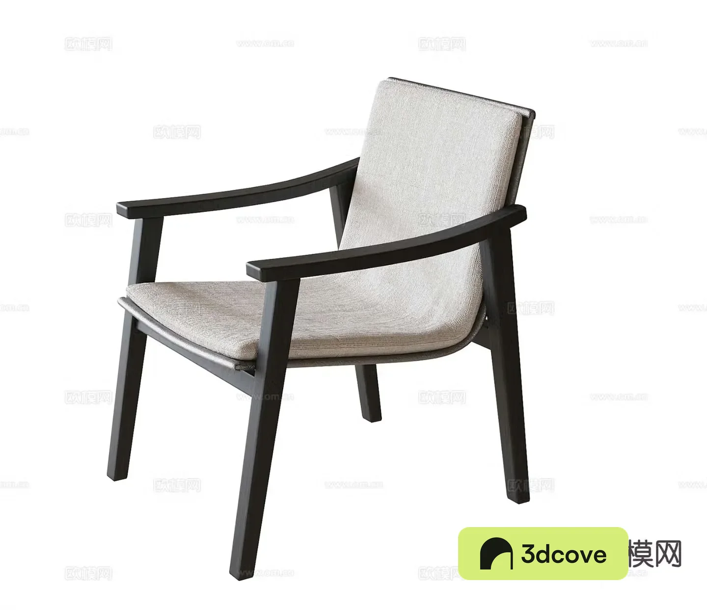 Modern single chair dining chair leisure chair
