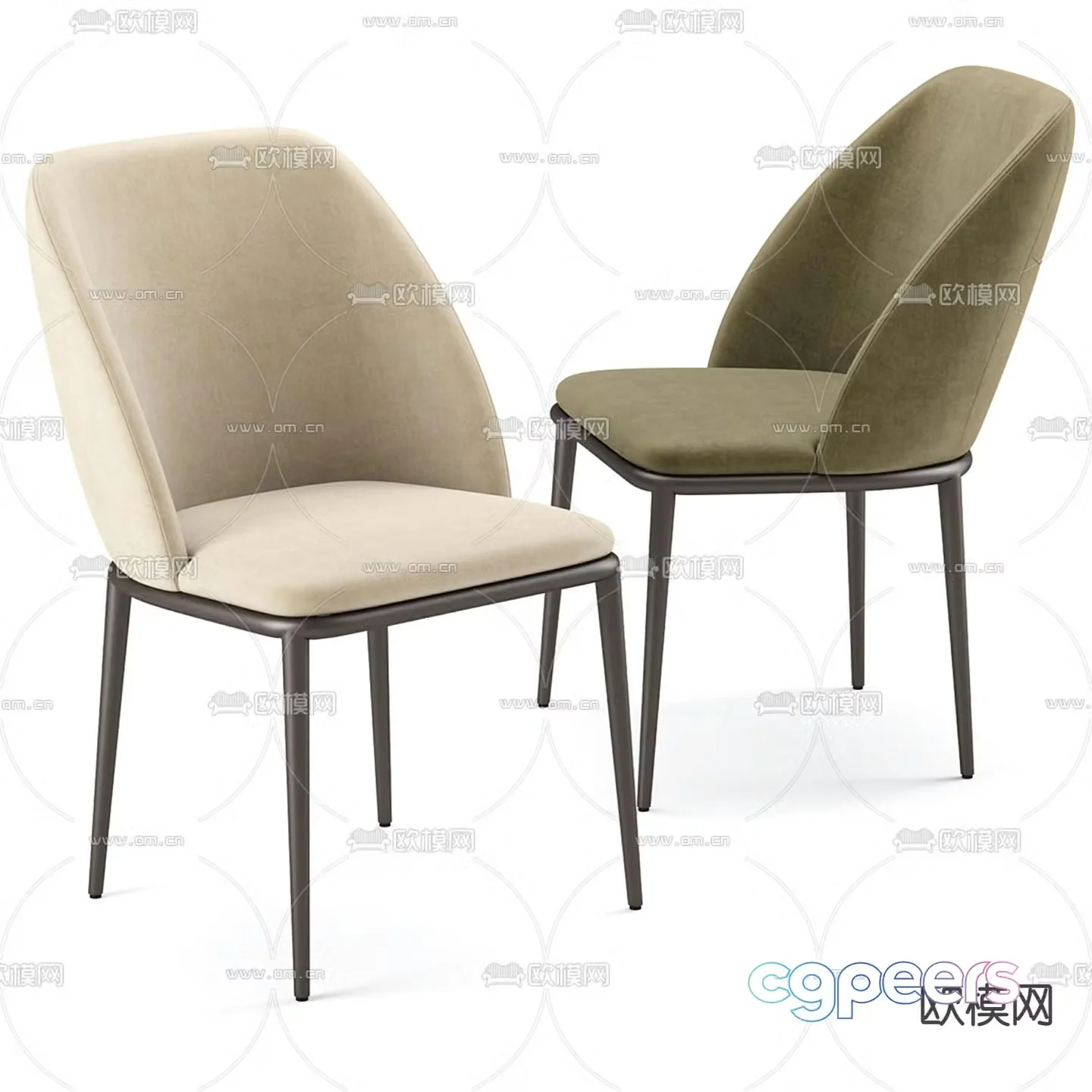 leisure chair chair 3d model