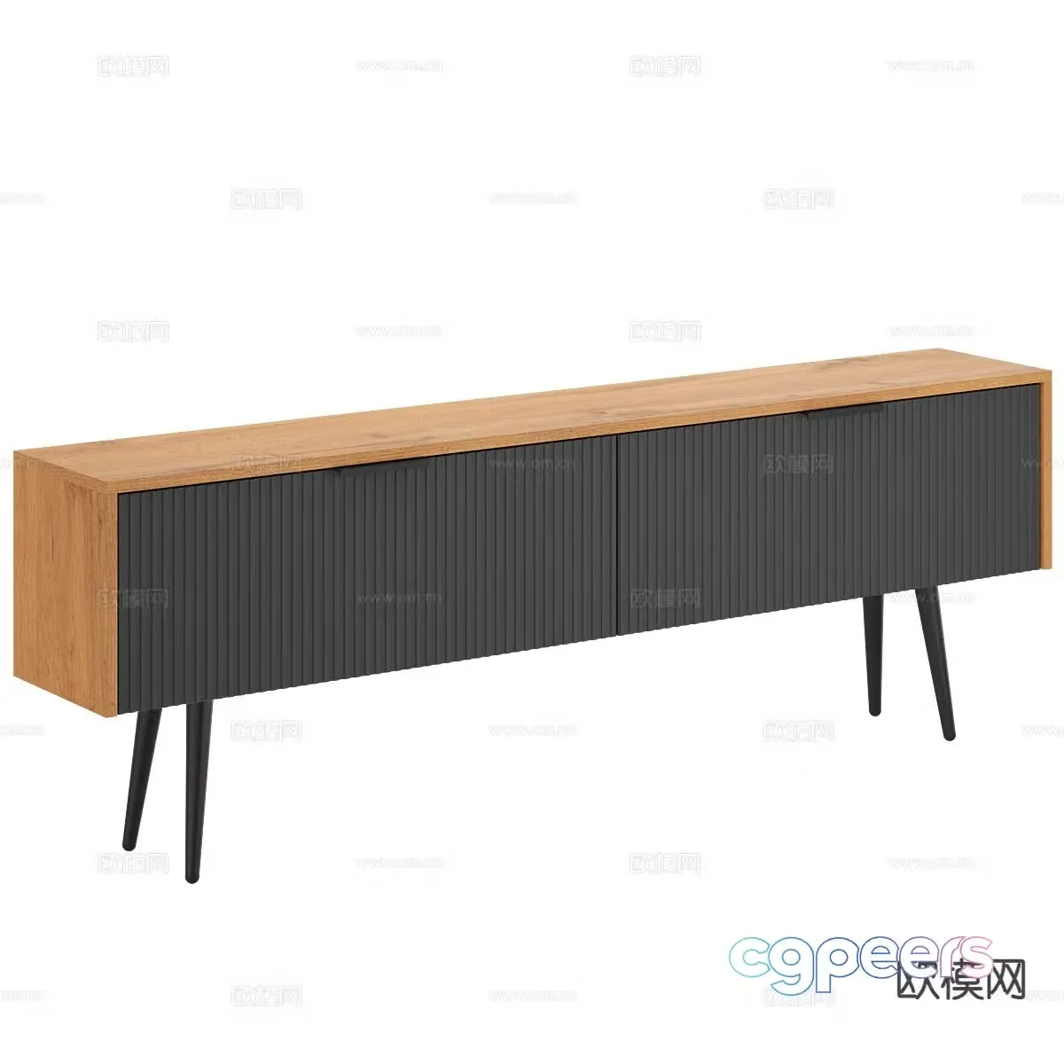 Modern TV cabinet 3d model