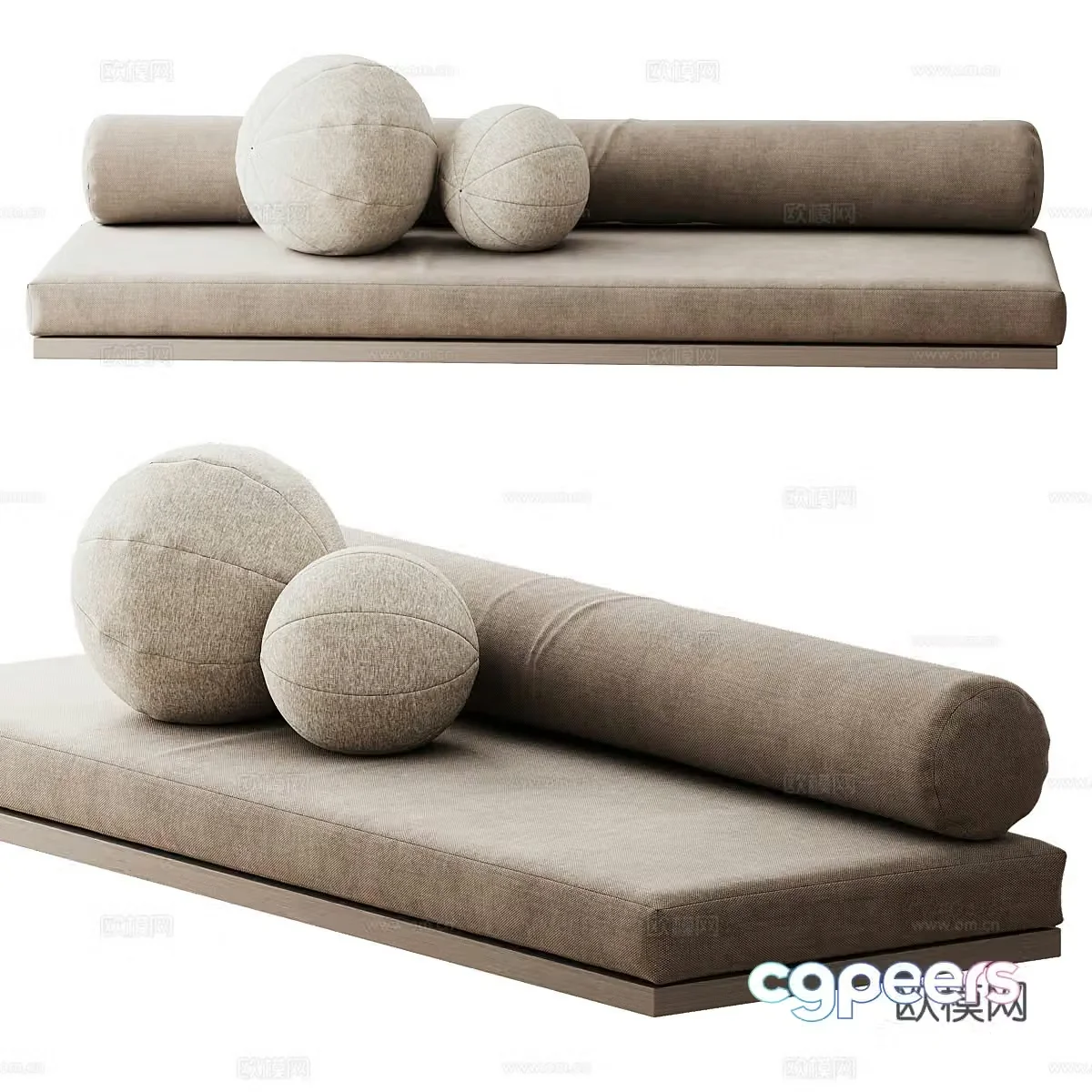 Wasabi bay window mat 3D model