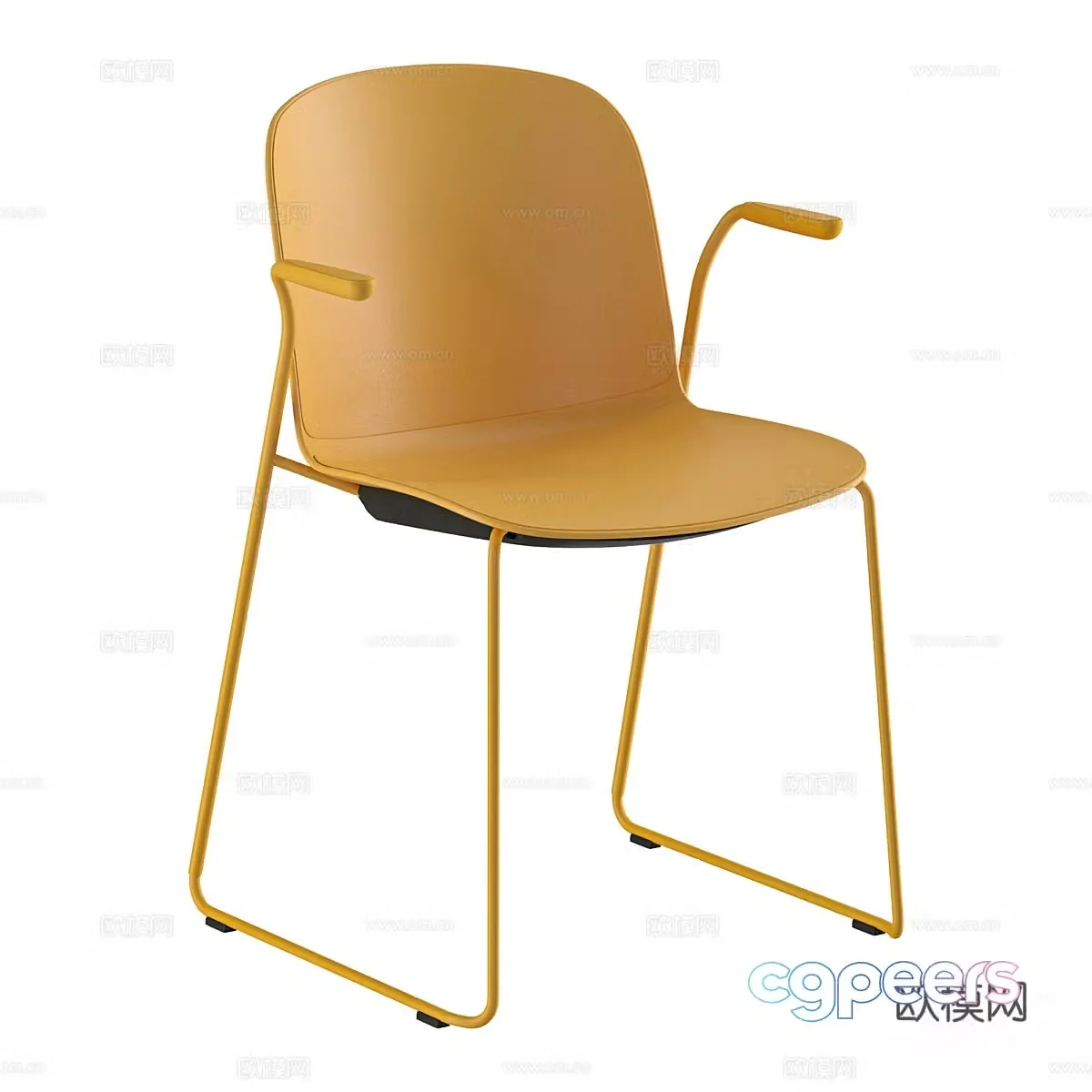 Modern leisure chair 3d model