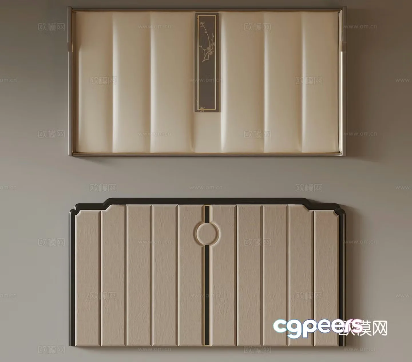 New Chinese soft bag 3D model