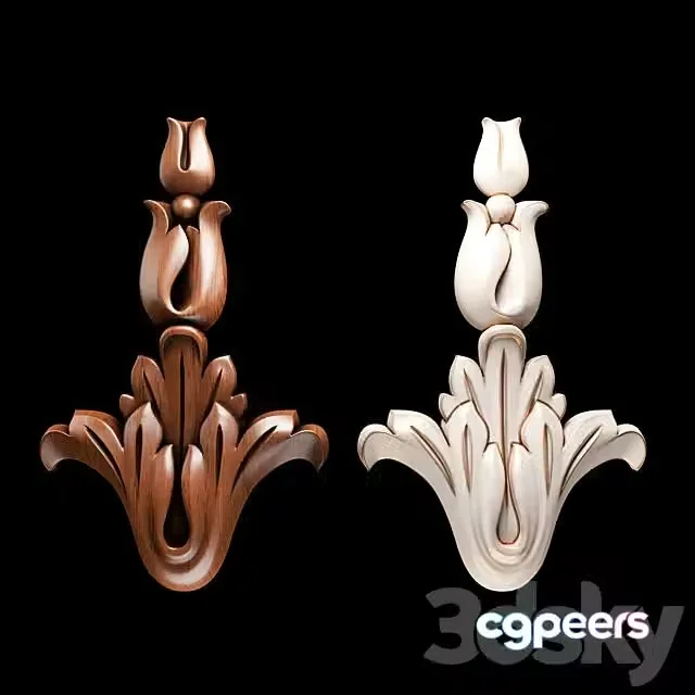 3ds Max Free – Decor wood 49494949651