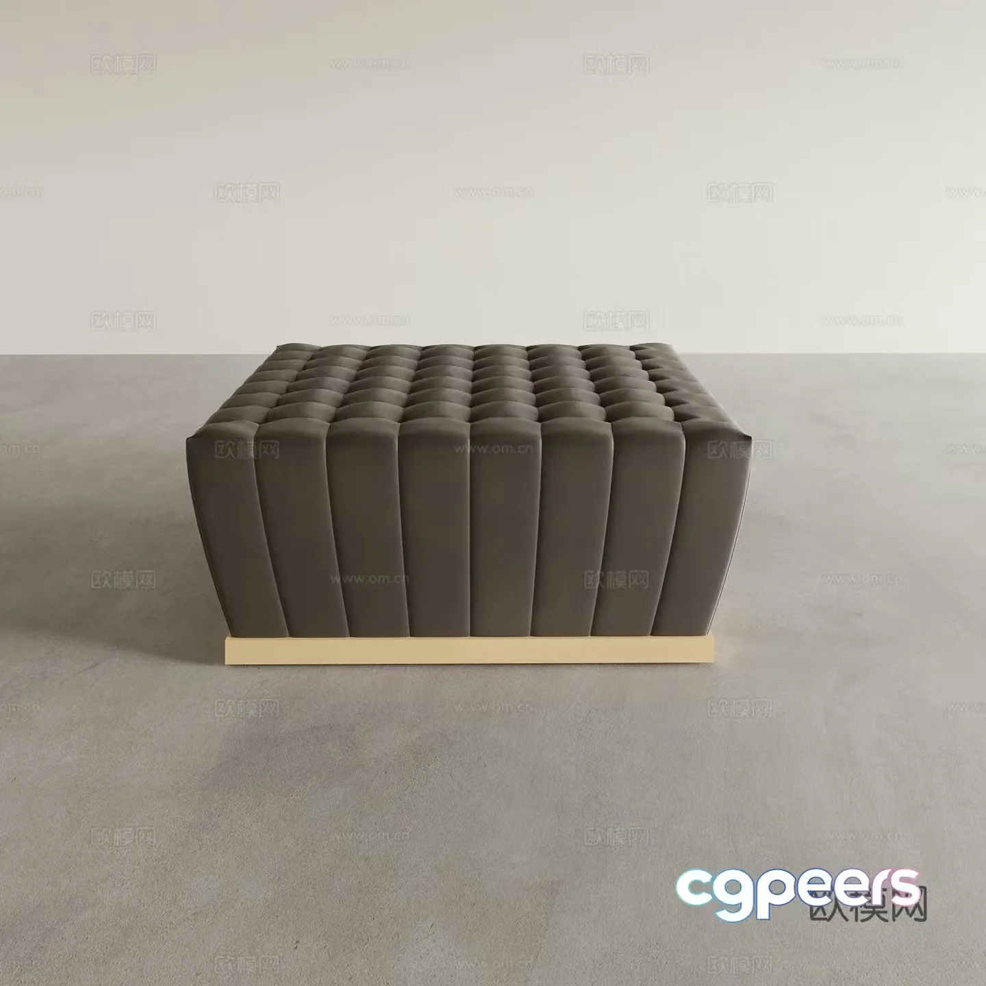 Sofa stool shoe changing stool imperial concubine couch bed couch footrest piano stool 3D model