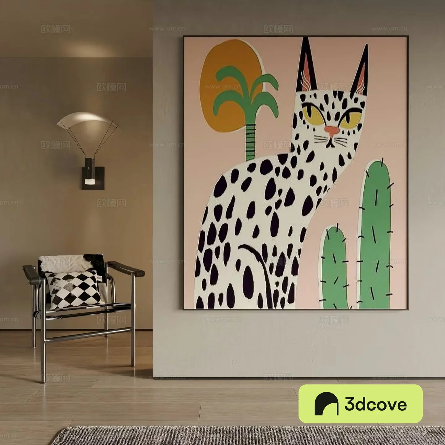 Modern decorative painting