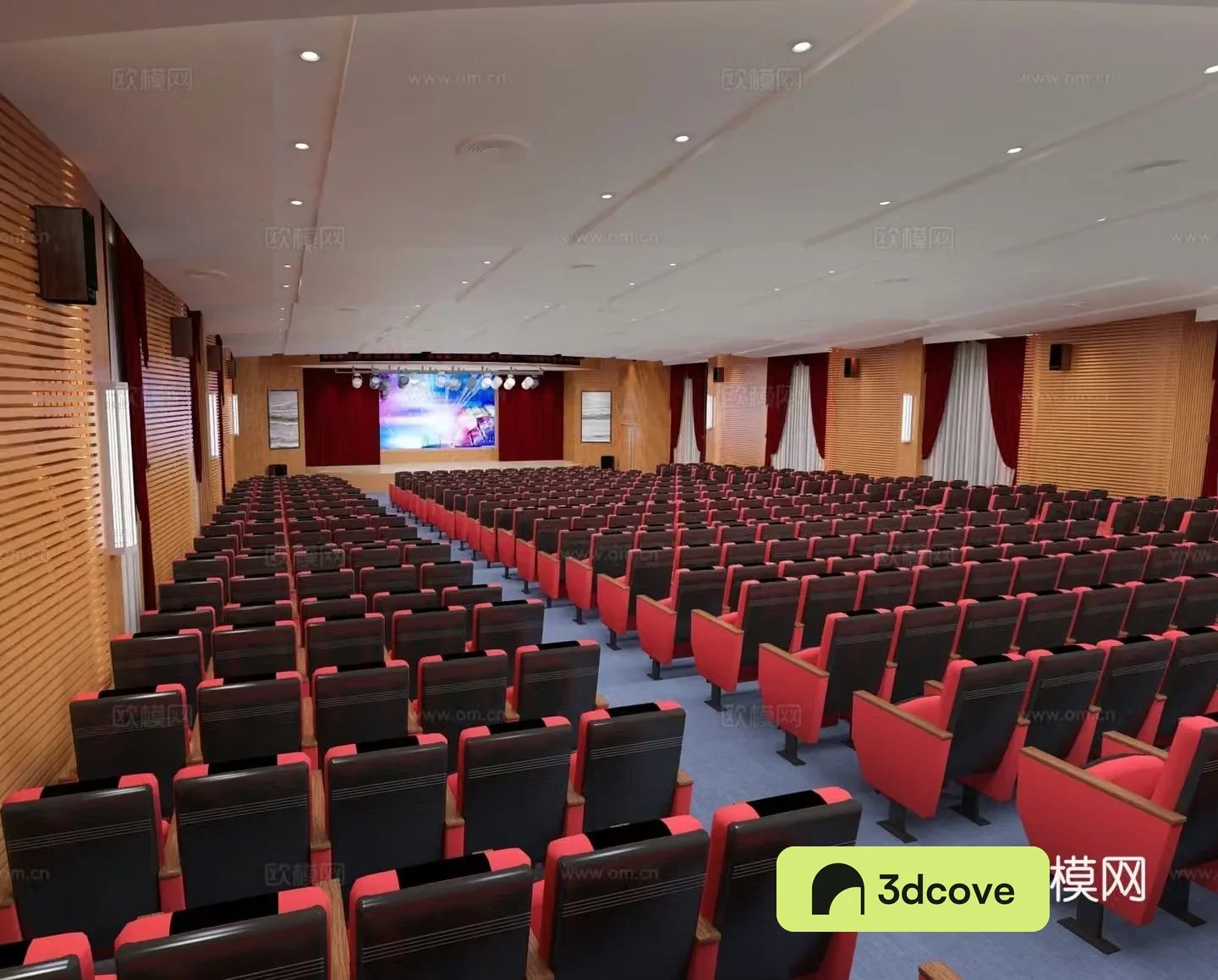 Modern lecture hall conference hall