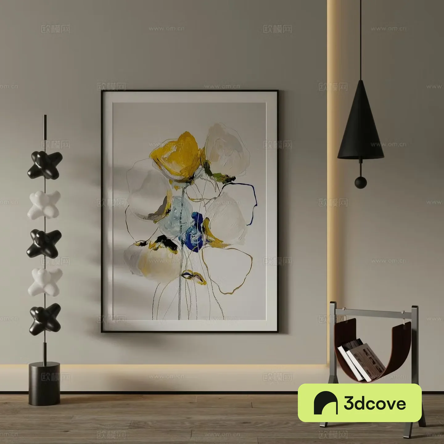 Modern decorative painting acrylic oil painting