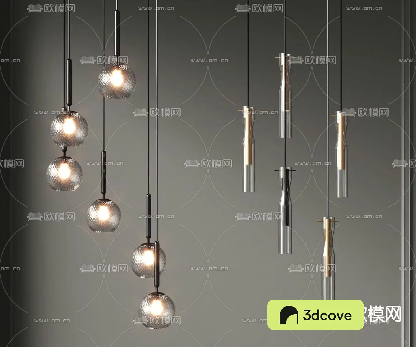 Modern chandelier multi-head chandelier linear chandelier