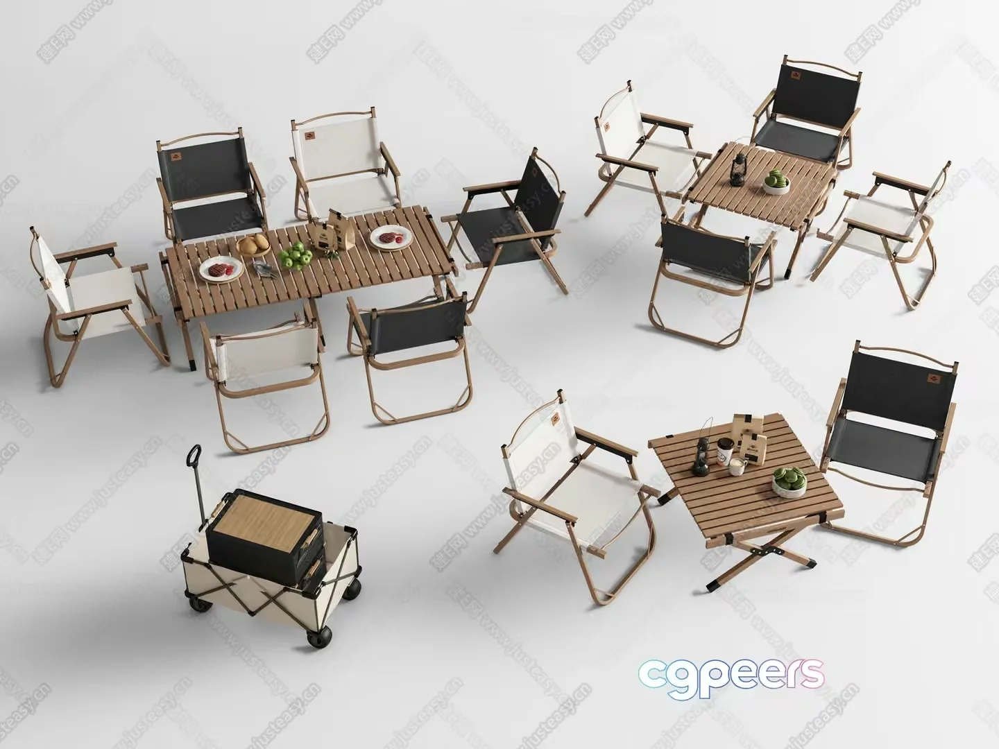 Outdoor Furniture 3D Model – 12251 – VRAY Render