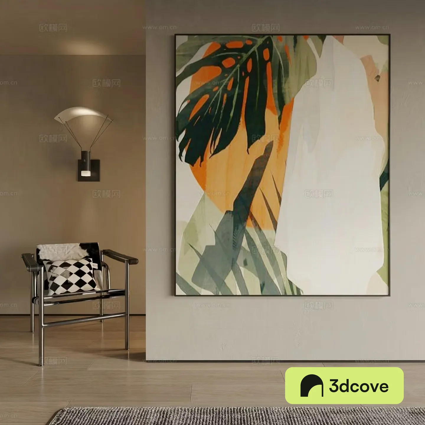 Modern decorative painting