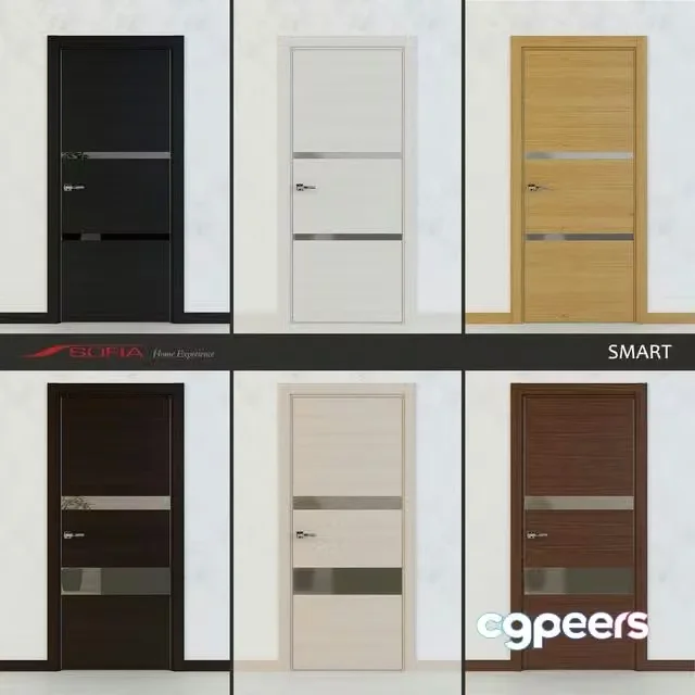 3ds Max Free – Doors SOFIA Smart