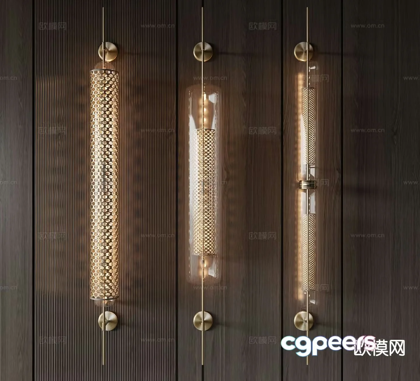 New Chinese style wall lamp aisle lamp 3d model