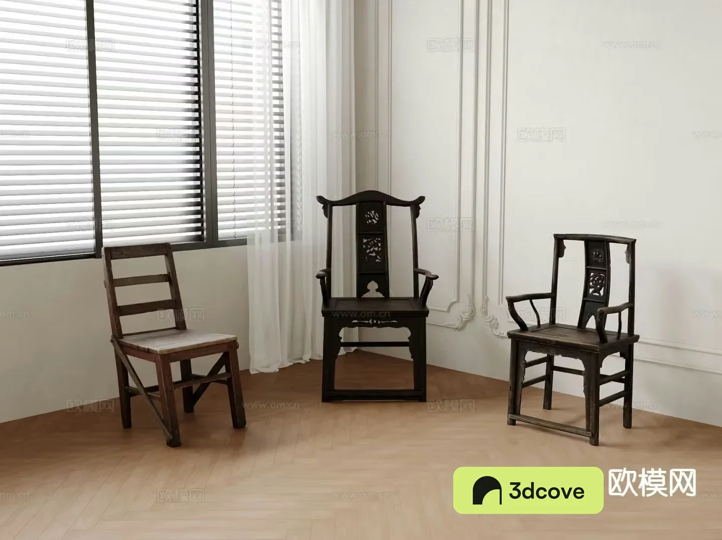 Chinese style chair Taishi chair