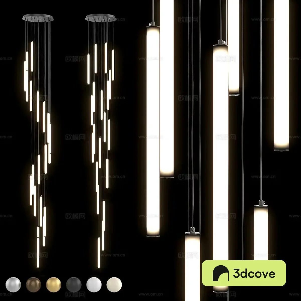 Light luxury decorative lamp Suction cup decorative lamp