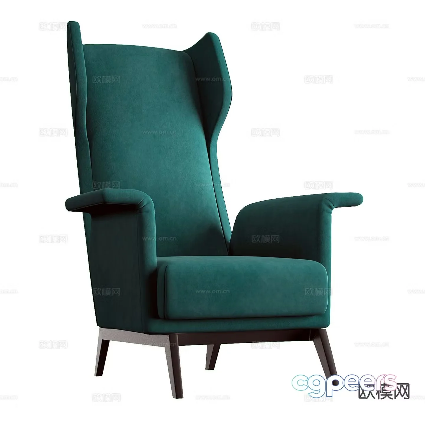 American sofa casual sofa 3d model