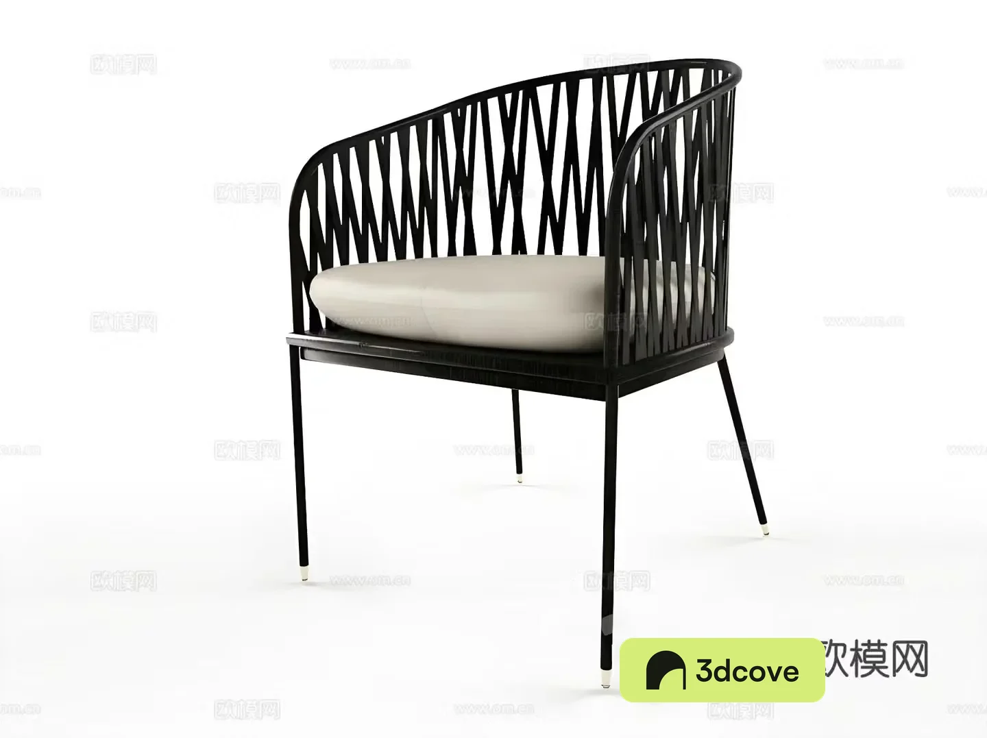 Modern rattan chair outdoor chair