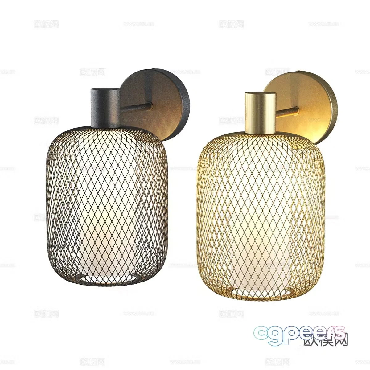 Modern simple wall lamp wall lamp simple wall lamp restaurant wall lamp lamp 3d model