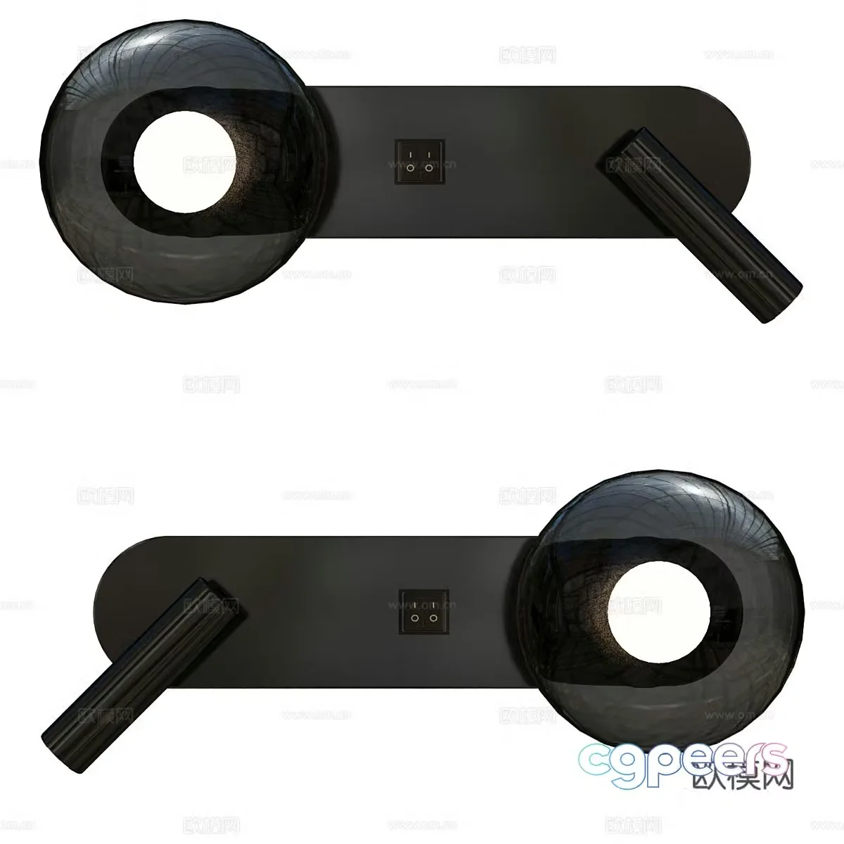 Modern simple wall lamp wall lamp simple wall lamp decorative wall lamp 3d model