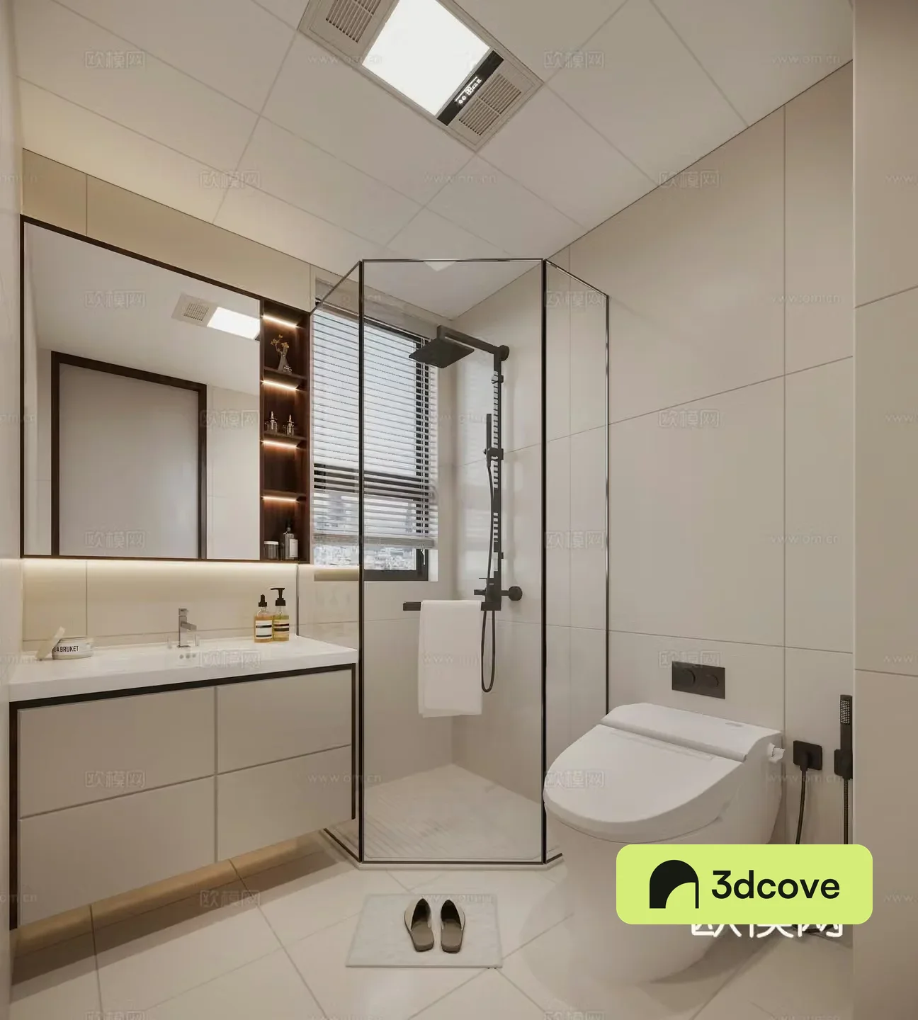 Modern bathroom