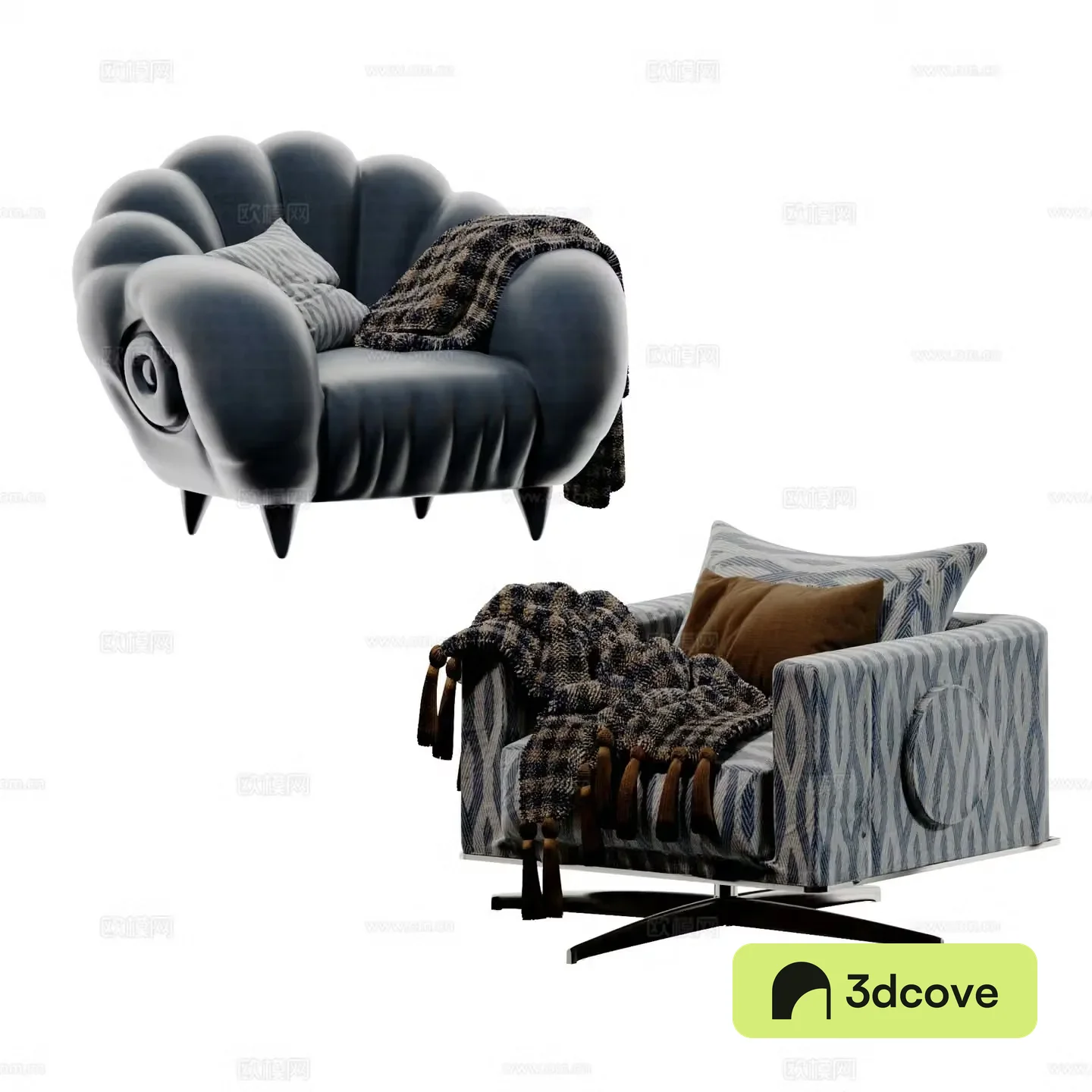 Modern Italian casual chair