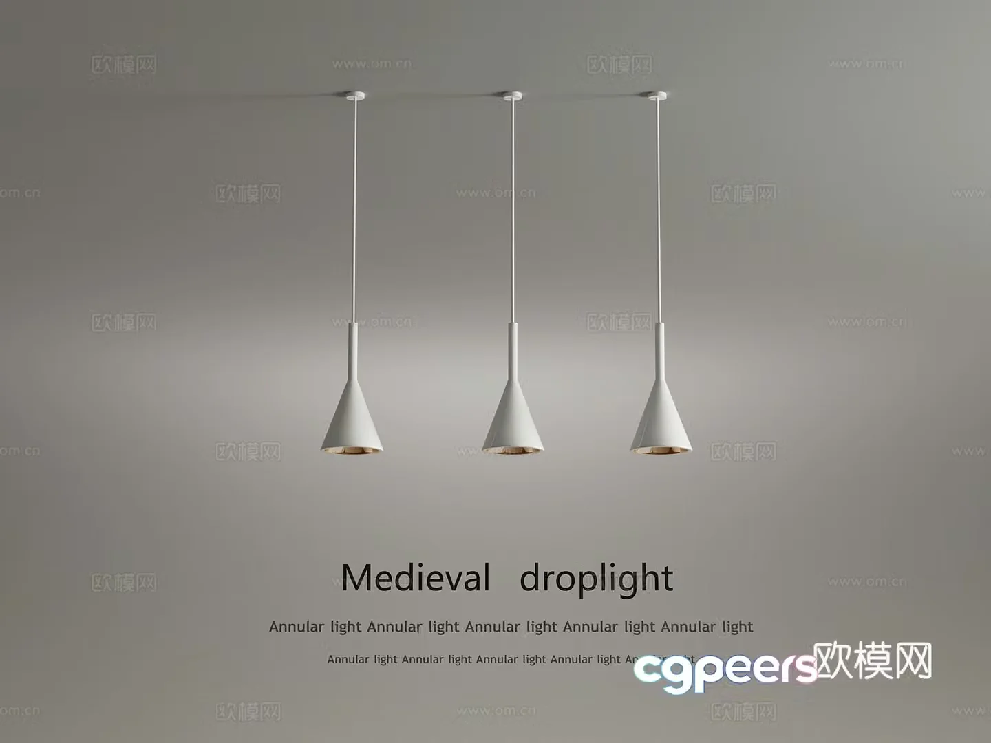 Chandelier Modern simple chandelier Small chandelier Decorative chandelier 3d model