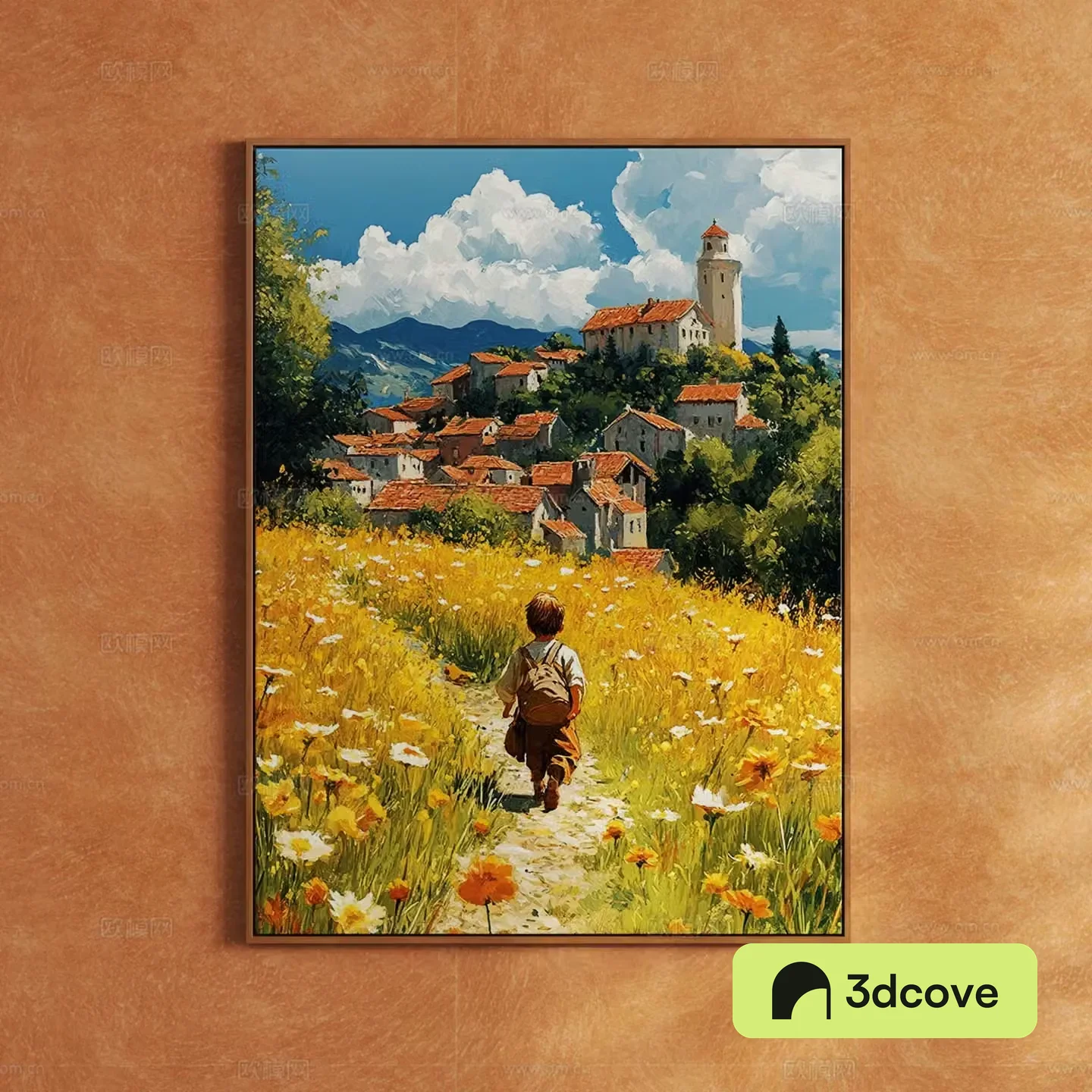 Modern creative oil painting art painting decorative painting