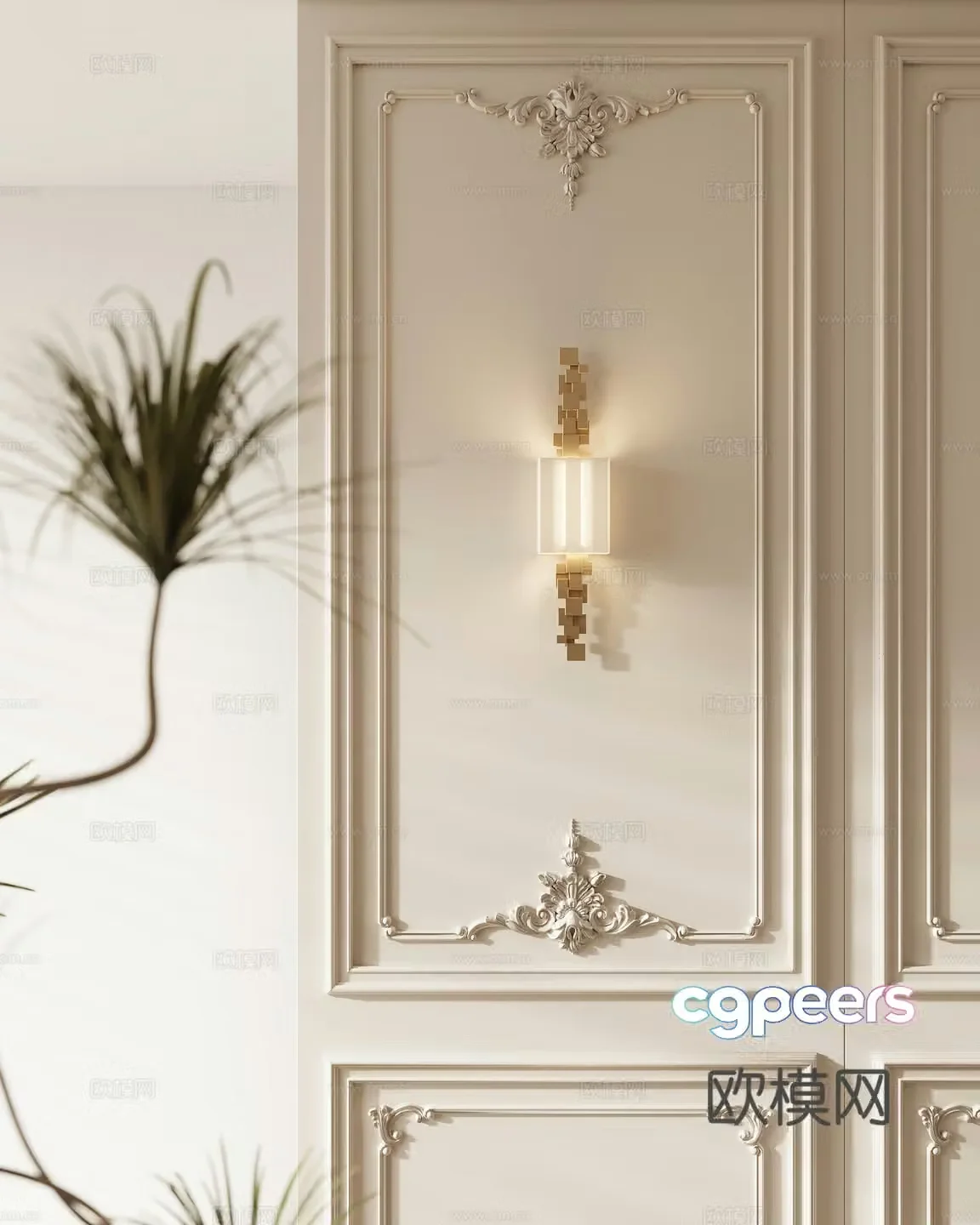 Wall lamp 3d model