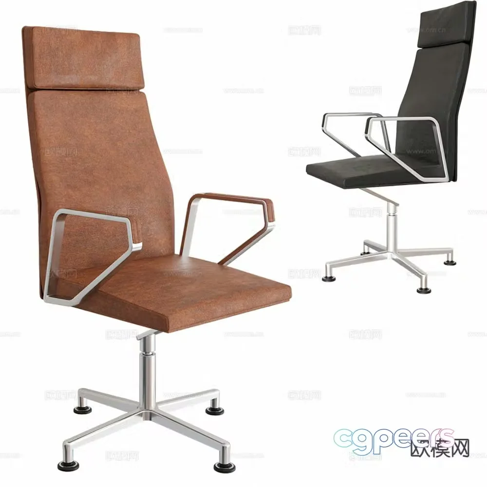 Office chair computer chair 3d model