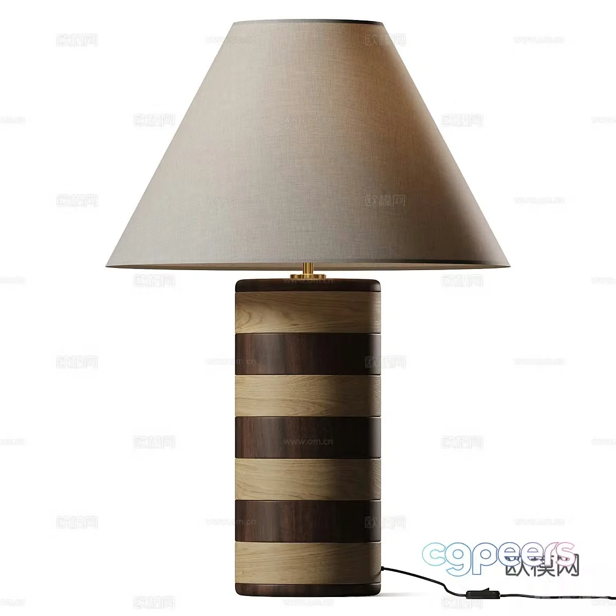 Wasabi desk lamp 3d model