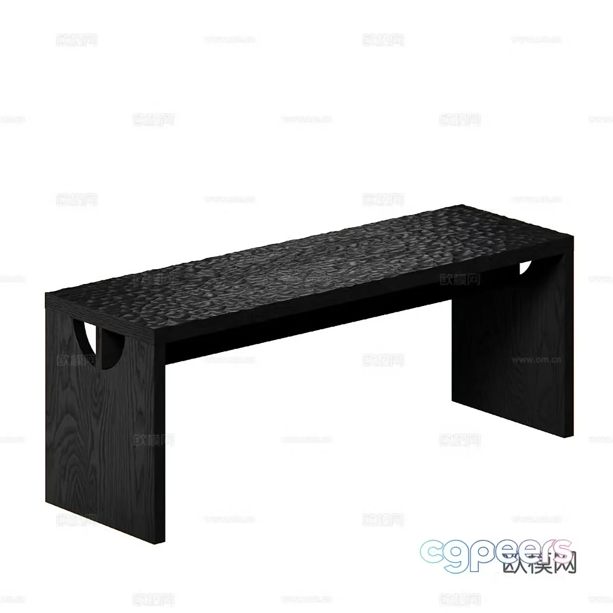 New Chinese OM end viewing platform 3D model
