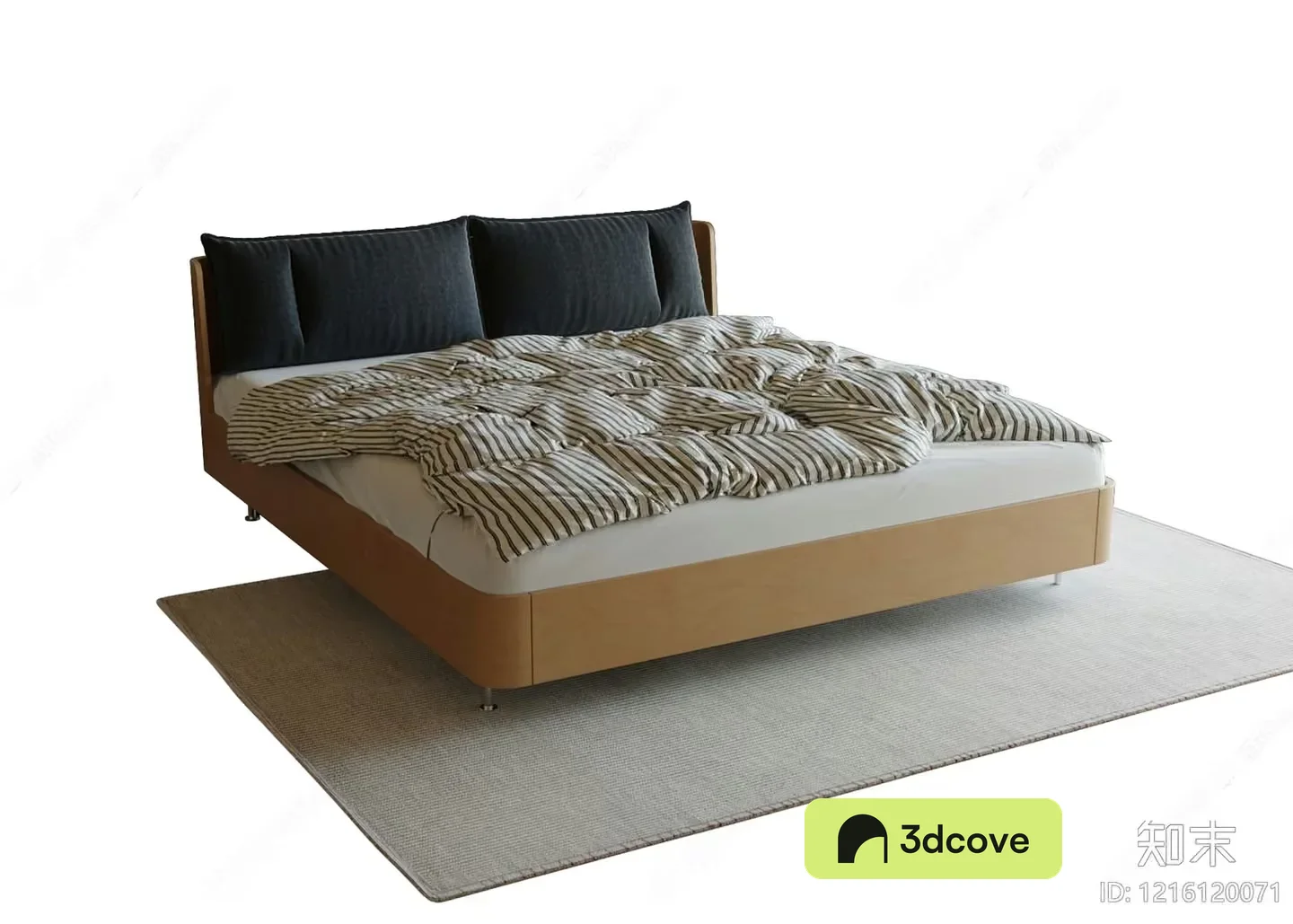 Cozy Modern Bed