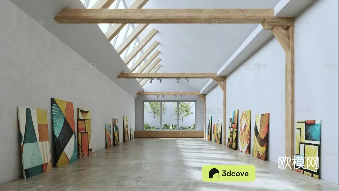 Art exhibition hall