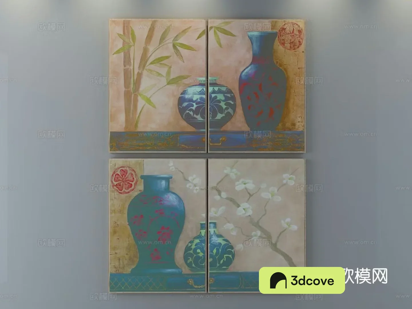 New Chinese style decorative painting art painting hanging painting