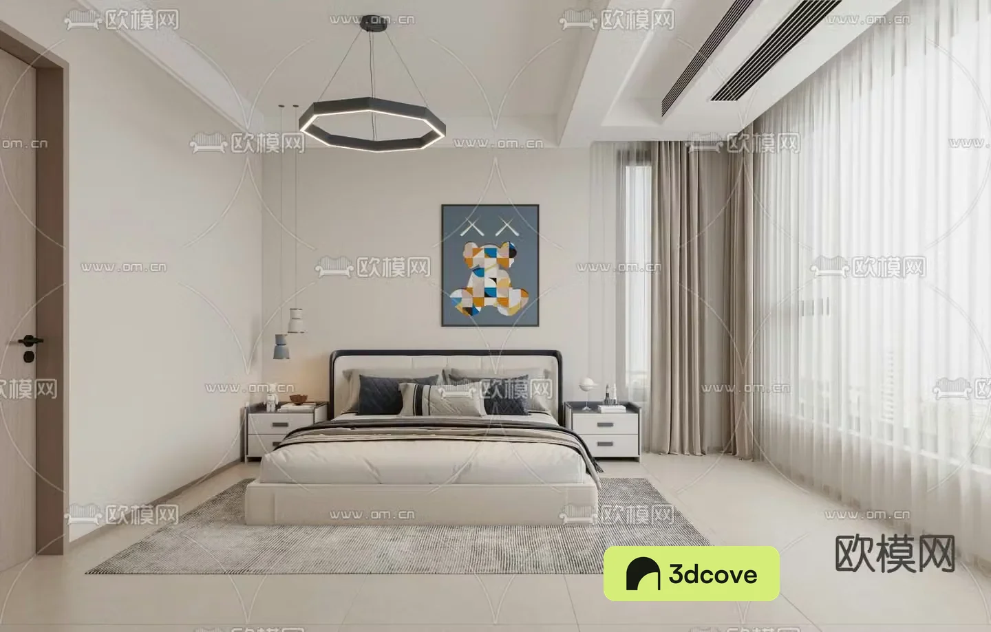 Modern bedroom Master room