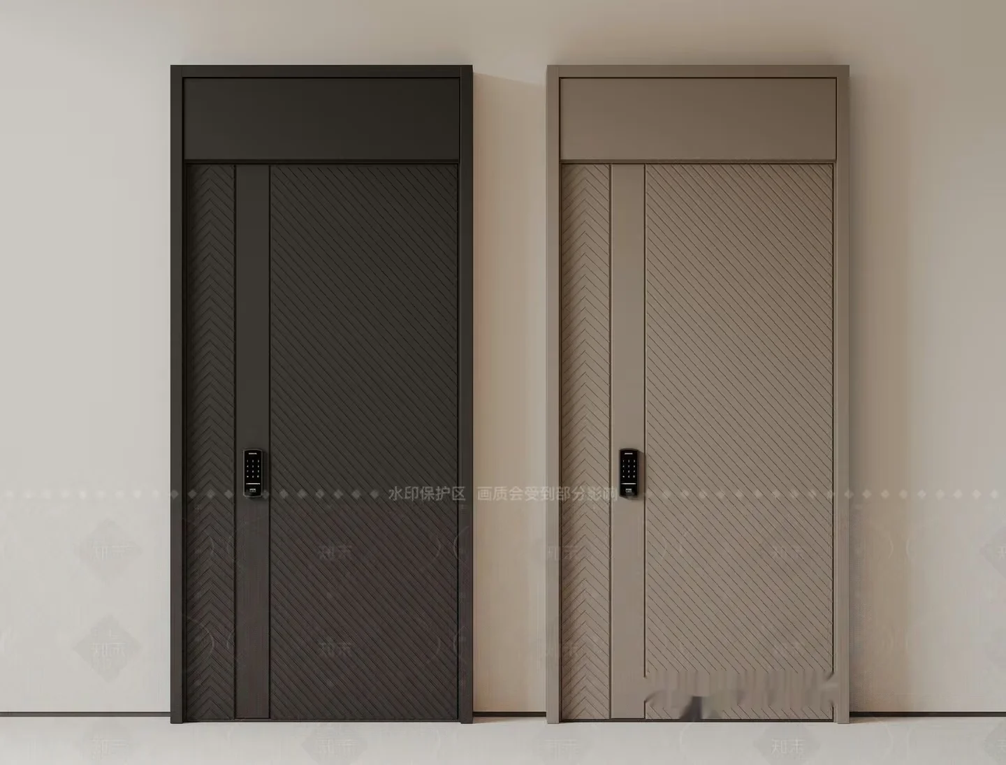 Modern Elevator Doors 3D Model – 5814 – VRAY Render