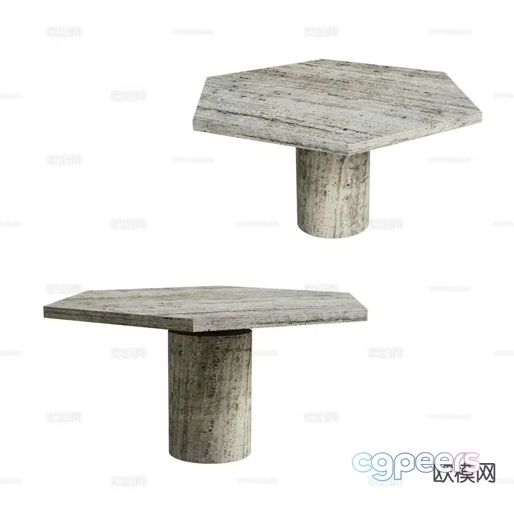 BAXTER dining table 3d model